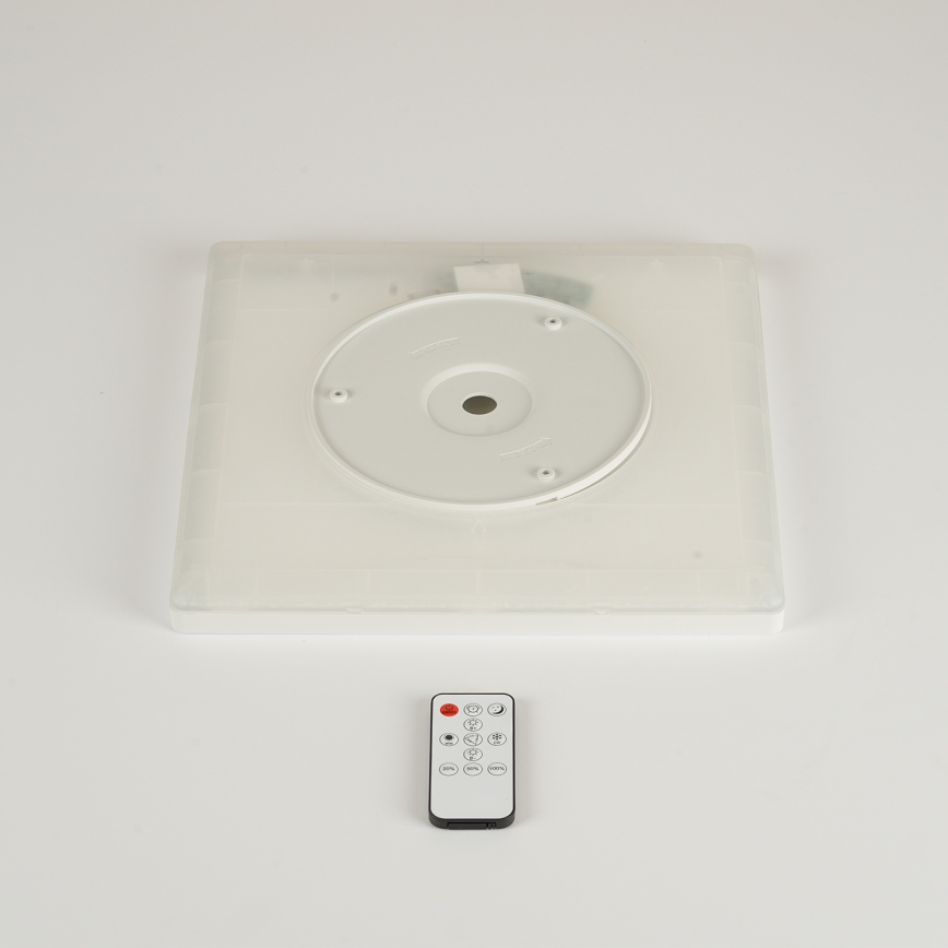 Brilagi - stmievateľné LED stropné svietidlo ULTRA SLIM LED/18W/230V 2700-6500K 30x30 cm biela + diaľkové ovládanie