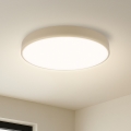 Brilagi - LED Stmívatelné stropné svietidlo POOL SMART LED/48W/230V Ø 40 cm Wi-Fi Tuya béžová + diaľkové ovládanie