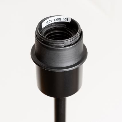 Brilagi - LED stojacia lampa CERIA 1xE27/40W/230V pr. 20,5 cm biela/čierna