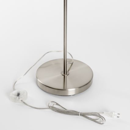 Brilagi - LED stojacia lampa CERIA 1xE27/40W/230V pr. 20,5 cm biela/matný chróm