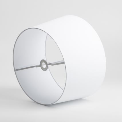 Brilagi - LED stojacia lampa CERIA 1xE27/40W/230V pr. 45 cm biela/matný chróm