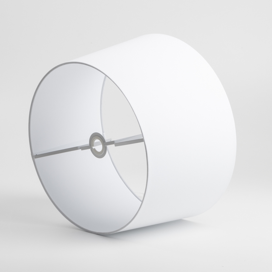 Brilagi - LED stojacia lampa CERIA 1xE27/40W/230V pr. 45 cm biela/matný chróm