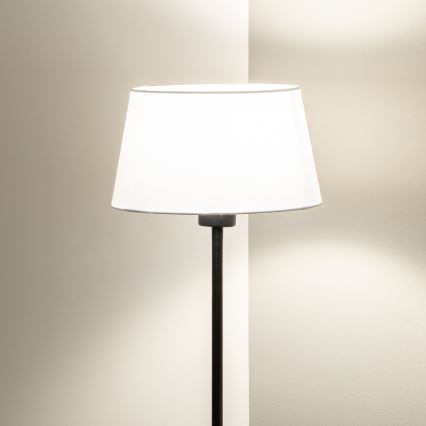 Brilagi - LED stojacia lampa CERIA 1xE27/40W/230V priemer 25 cm biela/čierna