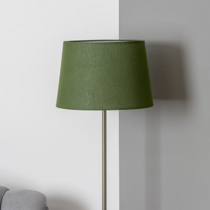 Brilagi - LED stojacia lampa CERIA 1xE27/40W/230V, priemer 30 cm, zelená/matný chróm