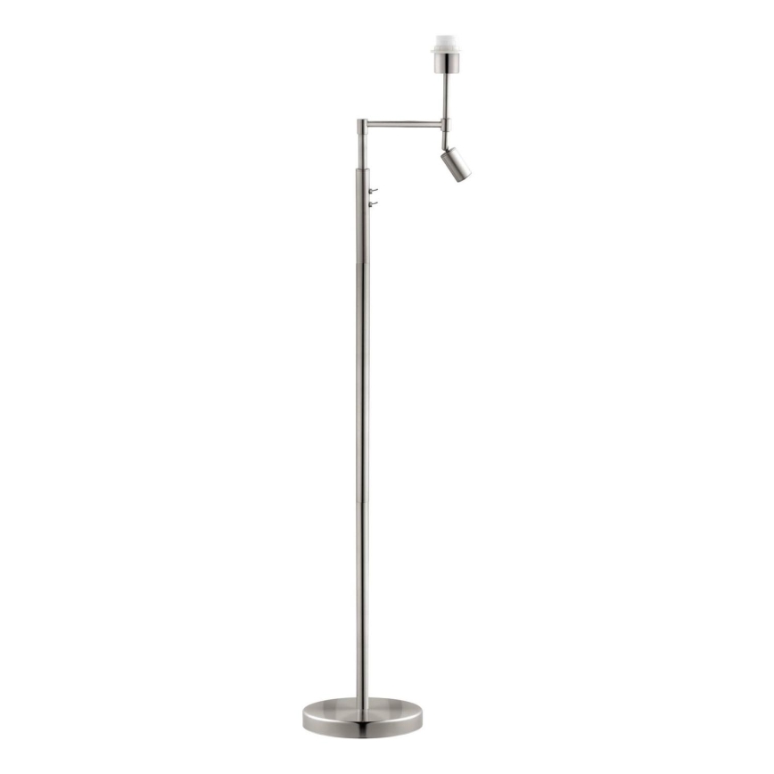 BRILAGI - LED stojacia lampa CERIA 1xE27/60W/230V + LED/2,1W pr. 30 cm matný chróm/biela