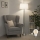 Brilagi - LED stojacia lampa CERIA 1xE27/60W/230V pr. 45 cm lesklý chróm/biela