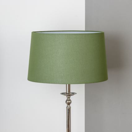 Brilagi - LED stojacia lampa CERIA 1xE27/60W/230V pr. 45 cm lesklý chróm/zelená