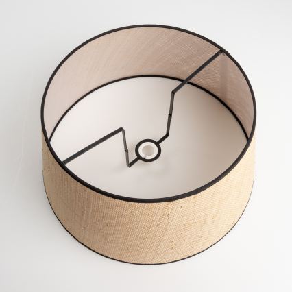 Brilagi - LED stojacia lampa CERIA 1xE27/60W/230V pr. 50 cm béžová