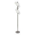 Brilagi - LED Stojacia lampa MILLA 7xG9/3W/230V lesklý chróm/biela