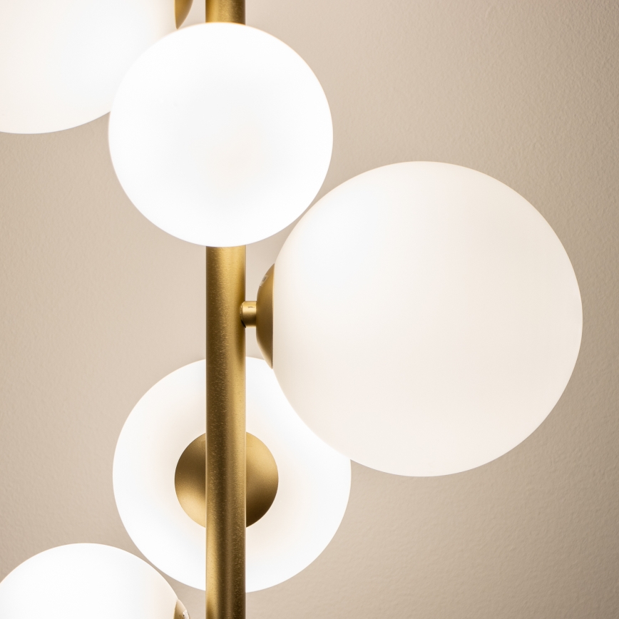 BRILAGI - LED Stojacia lampa MILLA 7xG9/3W/230V zlatá/biela