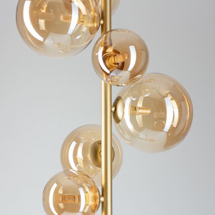 BRILAGI - LED Stojacia lampa MILLA 7xG9/3W/230V zlatá