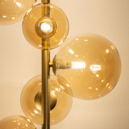 BRILAGI - LED Stojacia lampa MILLA 7xG9/3W/230V zlatá
