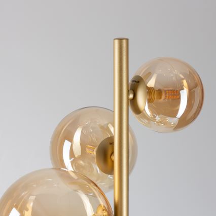 BRILAGI - LED Stojacia lampa MILLA 7xG9/3W/230V zlatá