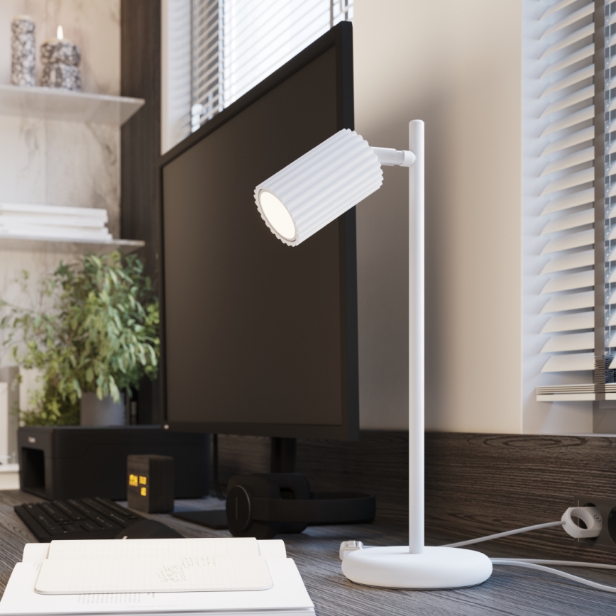Brilagi - LED stolná lampa CRESTO 1xGU10/10W/230V biela
