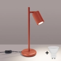 Brilagi - LED stolná lampa CRESTO 1xGU10/10W/230V červená
