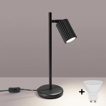Brilagi - LED stolná lampa CRESTO 1xGU10/10W/230V čierna