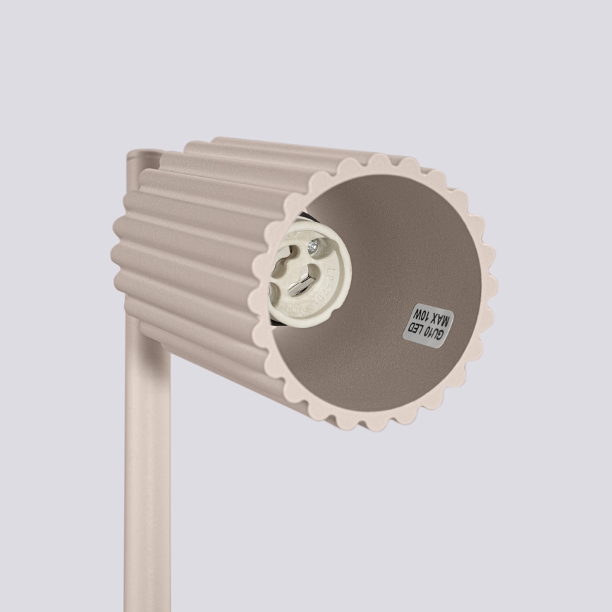 Brilagi - LED stolná lampa CRESTO 1xGU10/10W/230V taupe