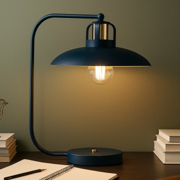 Brilagi - LED Stolná lampa FLAMENGO 1xE27/60W/230V modrá