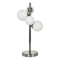 Brilagi - LED Stolná lampa MILLA 4xG9/3W/230V lesklý chróm/biela