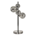 Brilagi - LED Stolná lampa MILLA 4xG9/3W/230V lesklý chróm/dymová