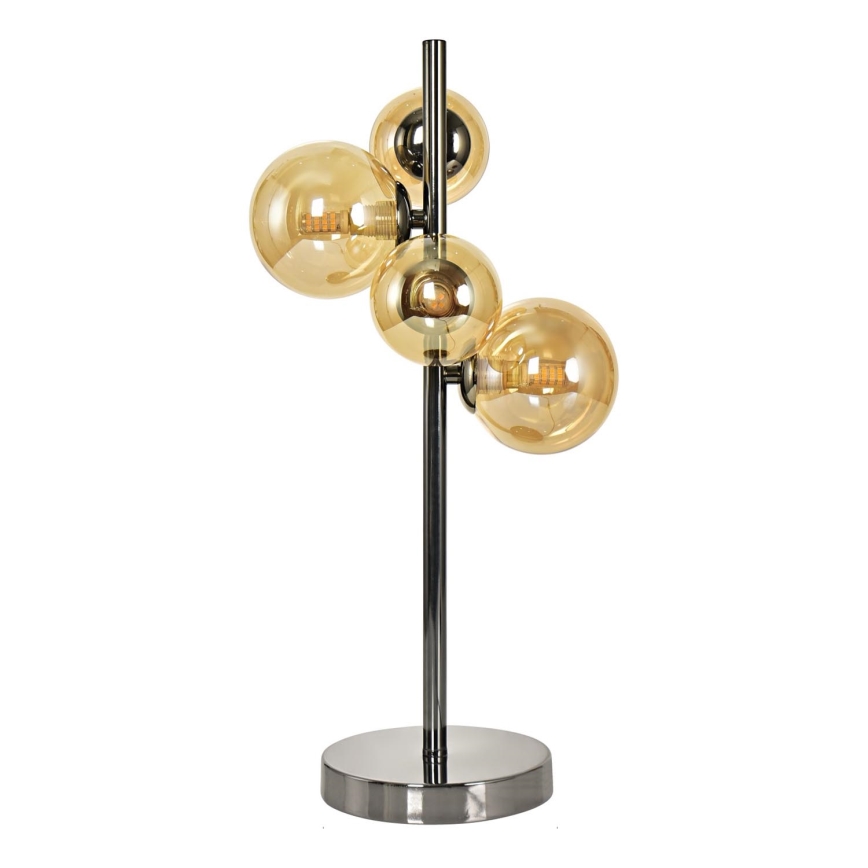 Brilagi - LED Stolná lampa MILLA 4xG9/3W/230V lesklý chróm/zlatá