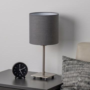 Brilagi - LED stolná lampa NUBILA 1xE27/60W/230V antracit