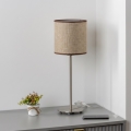 Brilagi - LED stolná lampa NUBILA 1xE27/60W/230V hnedá
