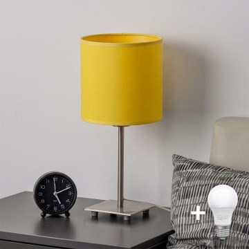 Brilagi - LED stolná lampa NUBILA 1xE27/60W/230V žltá