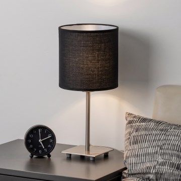 Brilagi - LED stolová lampa NUBILA 1xE27/60W/230V čierna