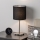 Brilagi - LED stolová lampa NUBILA 1xE27/60W/230V čierna
