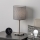 Brilagi - LED stolová lampa NUBILA 1xE27/60W/230V sivá