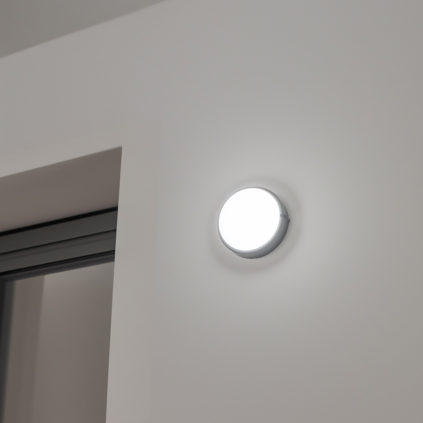 Brilagi - LED Stropné priemyselné svietidlo SIMA LED/12W/230V IP65 čierna