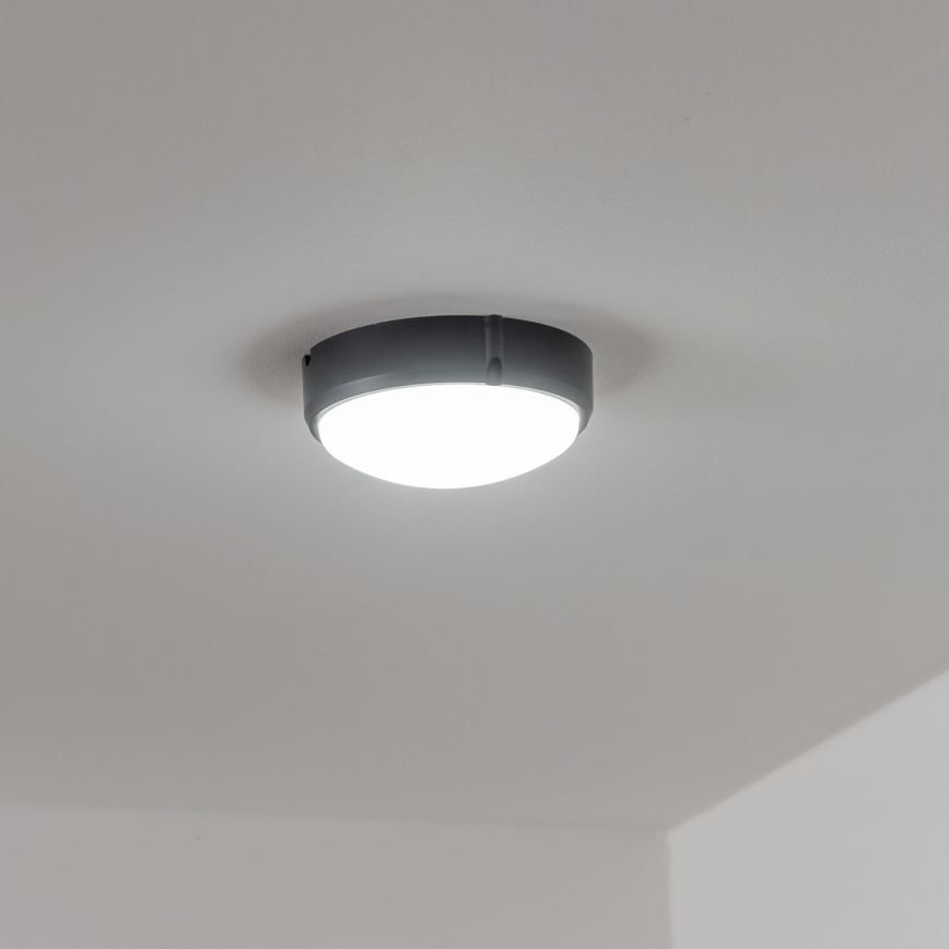 Brilagi - LED Stropné priemyselné svietidlo SIMA LED/12W/230V IP65 čierna