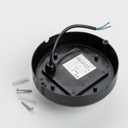 Brilagi - LED Stropné priemyselné svietidlo SIMA LED/12W/230V IP65 čierna