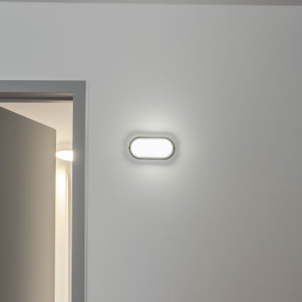 Brilagi - LED Stropné priemyselné svietidlo SIMA LED/12W/230V IP65 čierna