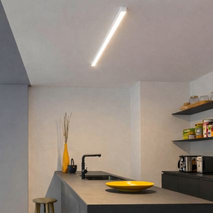 Brilagi - prisadené stropné LED svietidlo FULLDAY LED/20/30/40W/230V 2700/4000/6000K 120 cm UGR19 biela