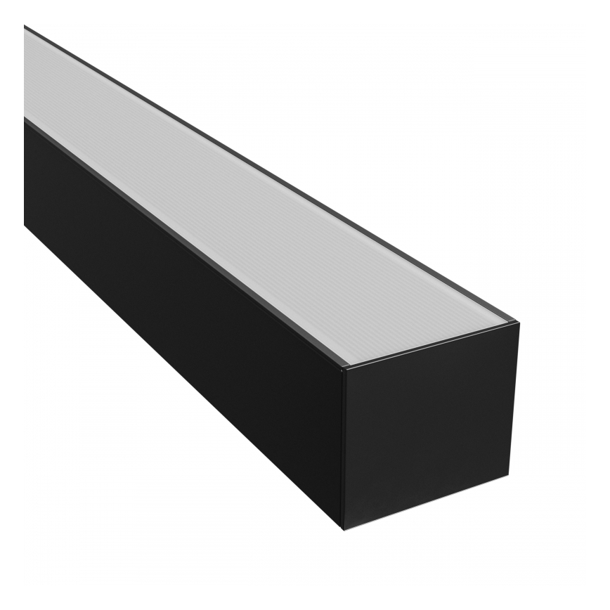 Brilagi - LED stropné prisadené svietidlo FULLDAY LED/20/30/40W/230V 2700/4000/6000K 120 cm UGR19 čierna