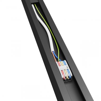 Brilagi - LED prisadené stropné svietidlo FULLDAY LED/30/40/50W/230V 2700/4000/6000K 150 cm čierne