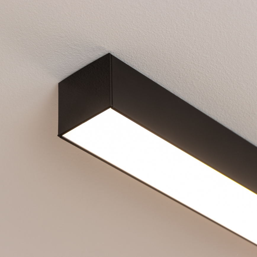 Brilagi - LED prisadené stropné svietidlo FULLDAY LED/30/40/50W/230V 2700/4000/6000K 150 cm čierne