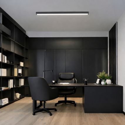 Brilagi - LED stropné prisadené závesné svietidlo SYNODICO LED/30W/230V 4000K antracit