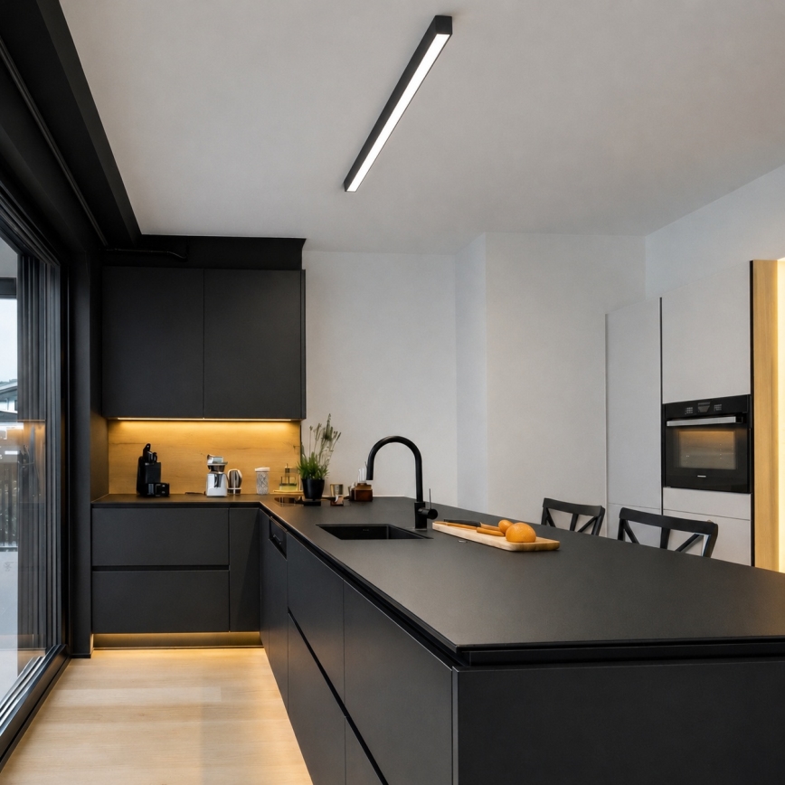 Brilagi - LED stropné prisadené závesné svietidlo SYNODICO LED/30W/230V 4000K antracit
