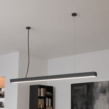 Brilagi - LED stropné prisadené závesné svietidlo SYNODICO LED/30W/230V 4000K antracit
