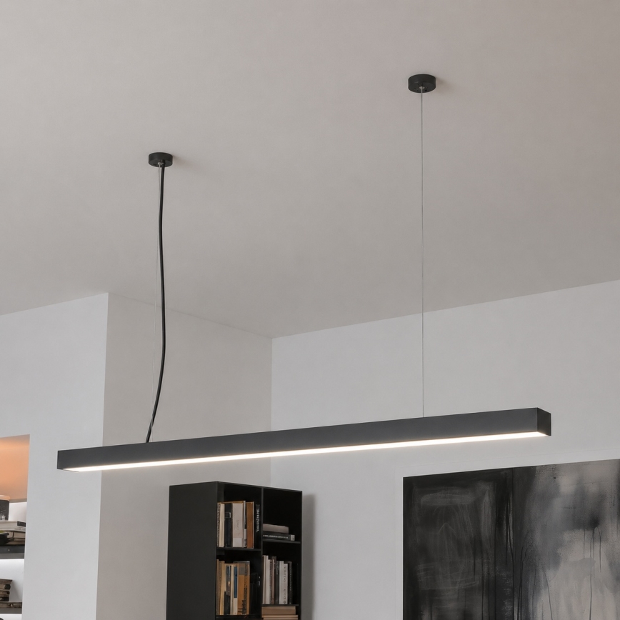 Brilagi - LED stropné prisadené závesné svietidlo SYNODICO LED/30W/230V 4000K antracit