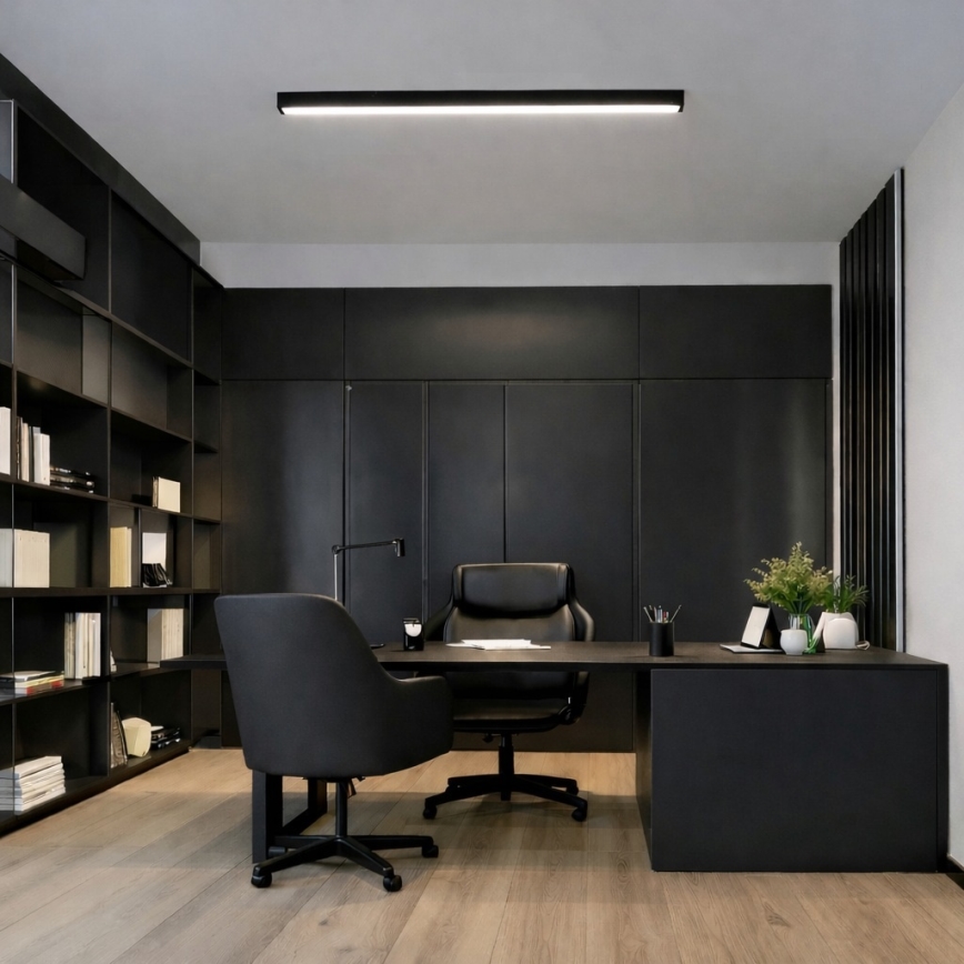 Brilagi - LED Stropné prisadené závesné svietidlo SYNODICO LED/30W/230V 4000K čierne