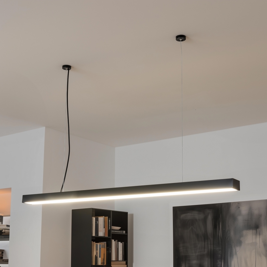 Brilagi - LED Stropné prisadené závesné svietidlo SYNODICO LED/30W/230V 4000K čierne