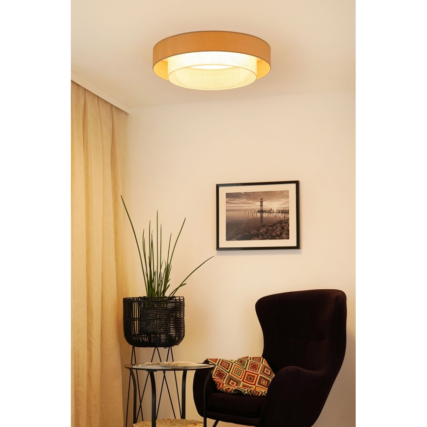 Brilagi - LED Stropné svietidlo ARIZONA BOHO LED/26W/230V pr. 60 cm béžová