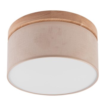 Brilagi - LED Stropné svietidlo BELLADONNA 1xE27/15W/230V pr. 30 cm béžová/dub
