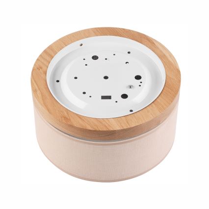 Brilagi - LED Stropné svietidlo BELLADONNA 1xE27/15W/230V pr. 30 cm béžová/dub