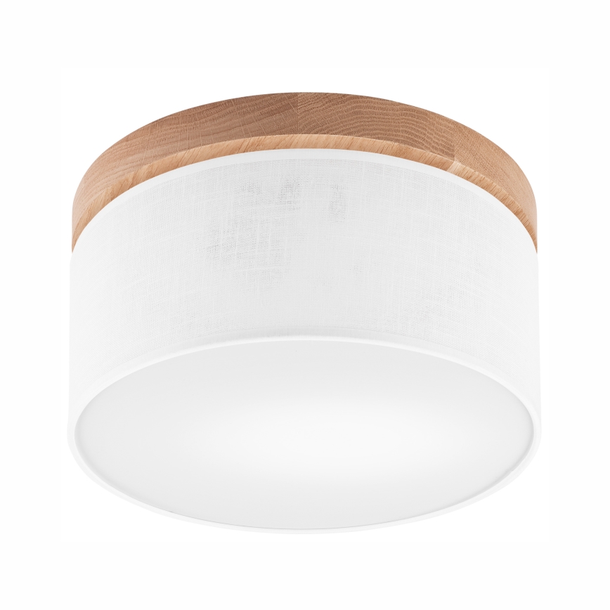 Brilagi - LED Stropné svietidlo BELLADONNA 1xE27/15W/230V pr. 30 cm biela/dub