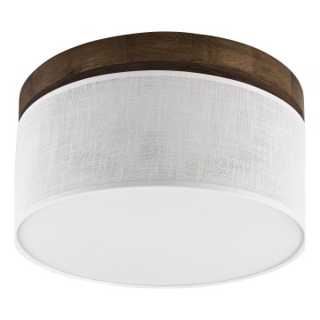 Brilagi - LED Stropné svietidlo BELLADONNA 1xE27/15W/230V pr. 30 cm biela/dub orech